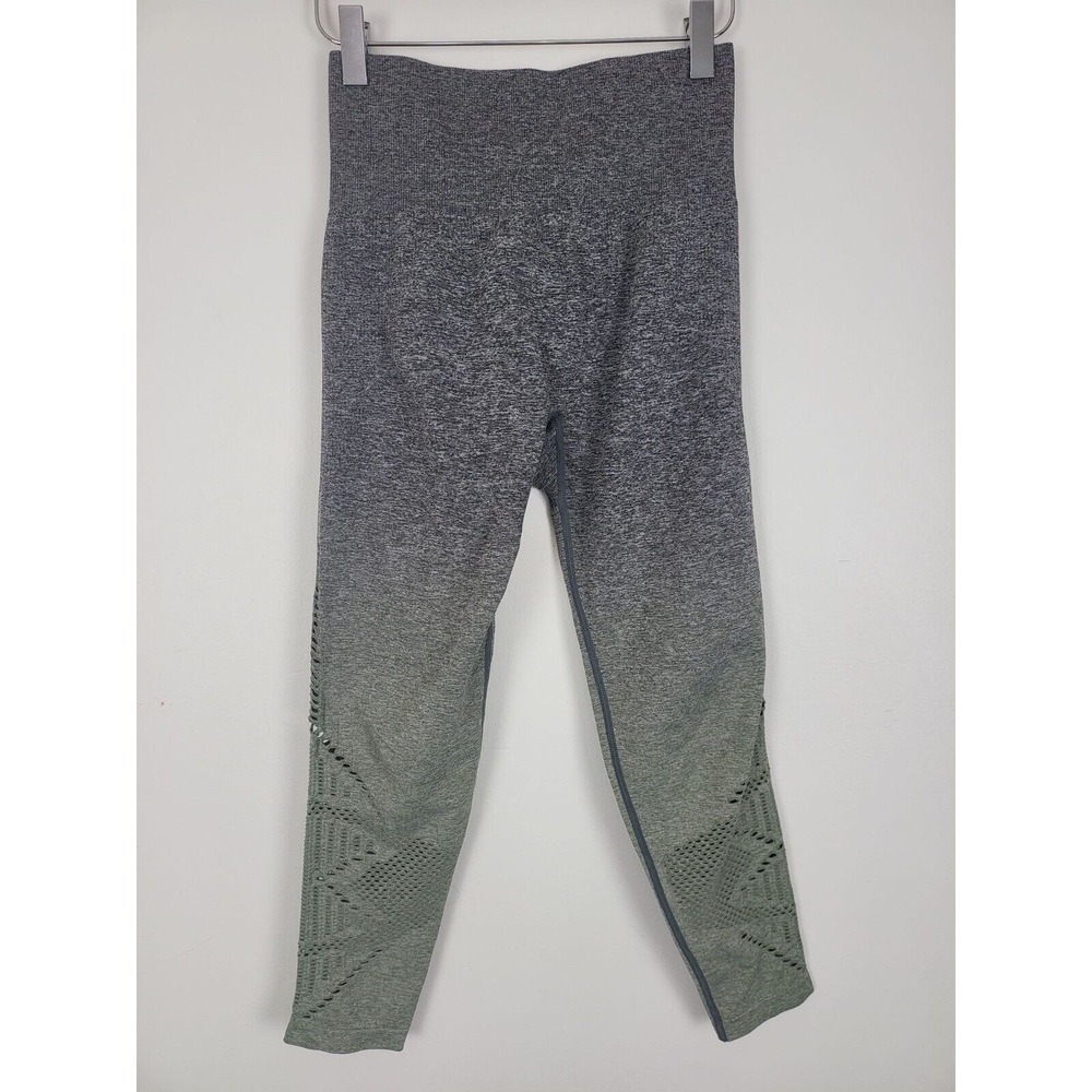 Pink Victoria's Secret Cool & Comfy Capri Leggings S Womens Grey Green Ombre